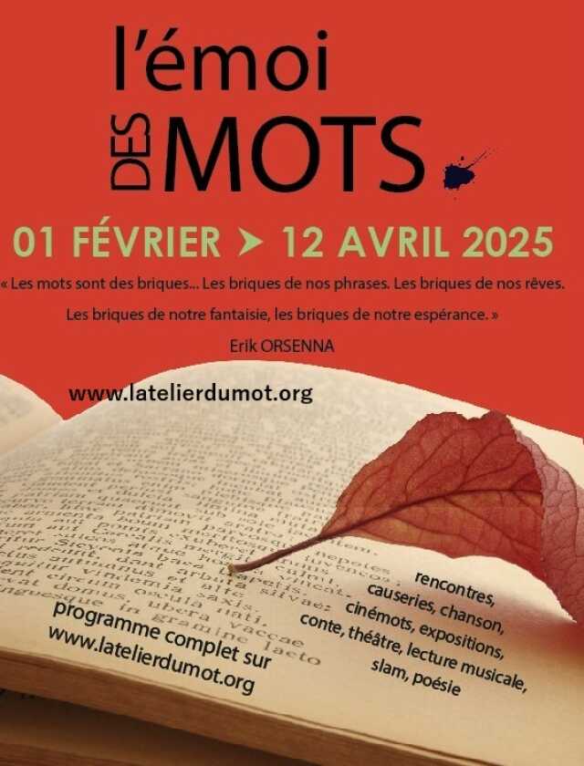 Festival L'Emoi des Mots Théâtre 