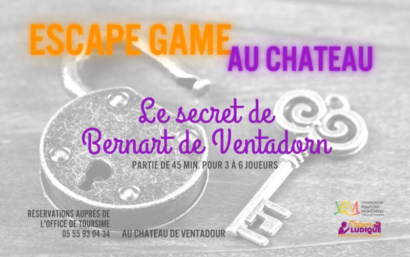 Escape Game au château de Ventadour