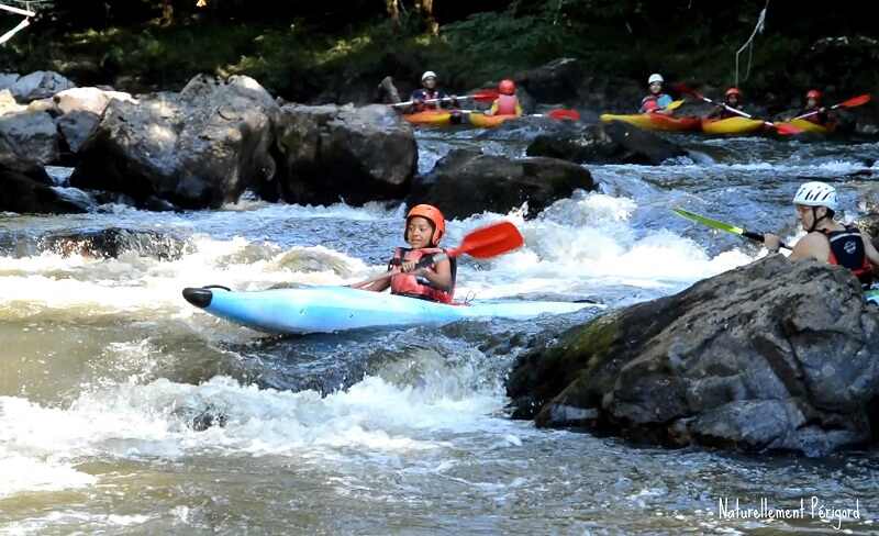 Été actif - kayak en eaux vives