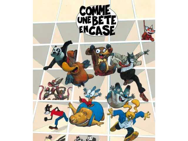 Exposition BD « Comme une Bête en Case »