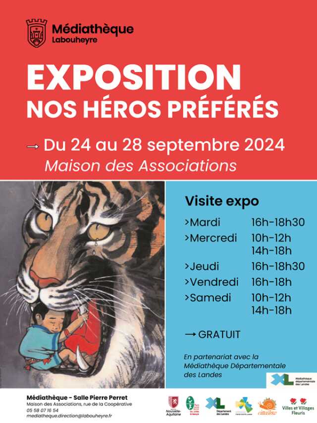 Exposition 'Nos héros préférés'