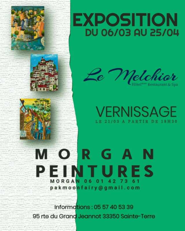 Exposition de peintures au Melchior