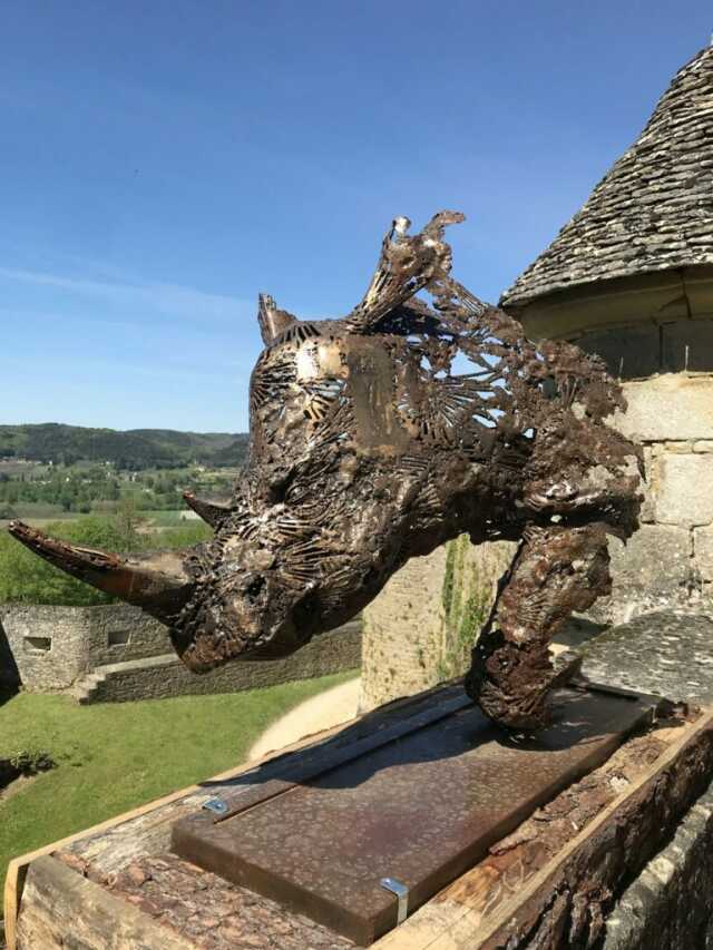 Exposition Alex & Manon, Artabel au Château de Fénélon