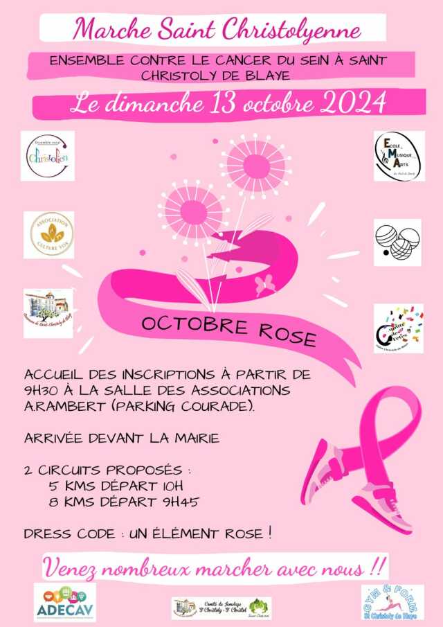 Marche christolyenne pour Octobre Rose