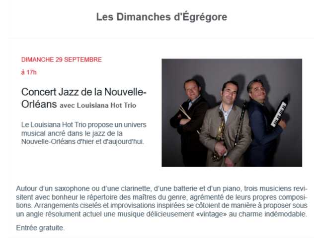 Concert de jazz