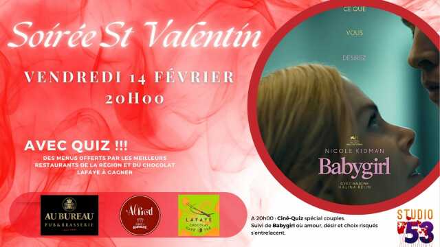 Soirée Saint-Valentin au cinéma