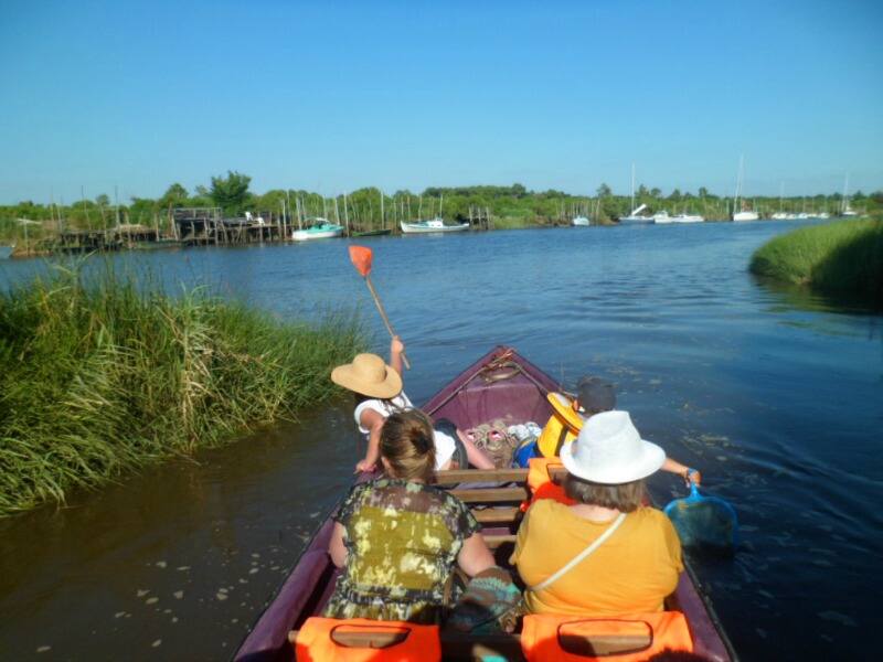 Escapade en galupe dans le Delta de Leyre