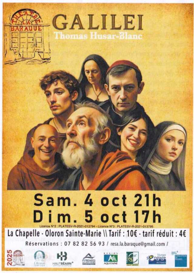 Théâtre La Baraque : Galilei