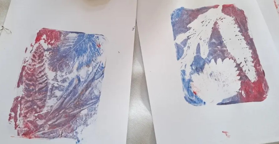 Itinéraires : Les arbres / Atelier gelly plate