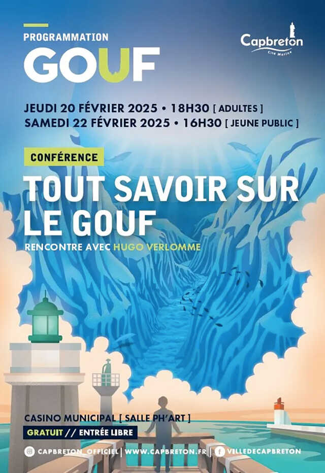 CONFÉRENCE – LES RENDEZ-VOUS DU GOUF Tout savoir sur le Gouf – Rencontre avec Hugo Verlomme