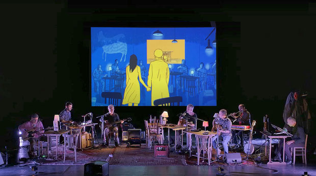 SNOW (Silent Noise Of Winter) - Christian Durieux et Robert & Mitchum - Concert dessiné