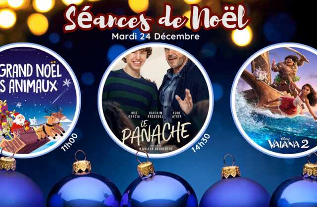 Lundi 24, offrez-vous une journée de cinéma magique et chaleureuse pour célébrer Noël ensemble !