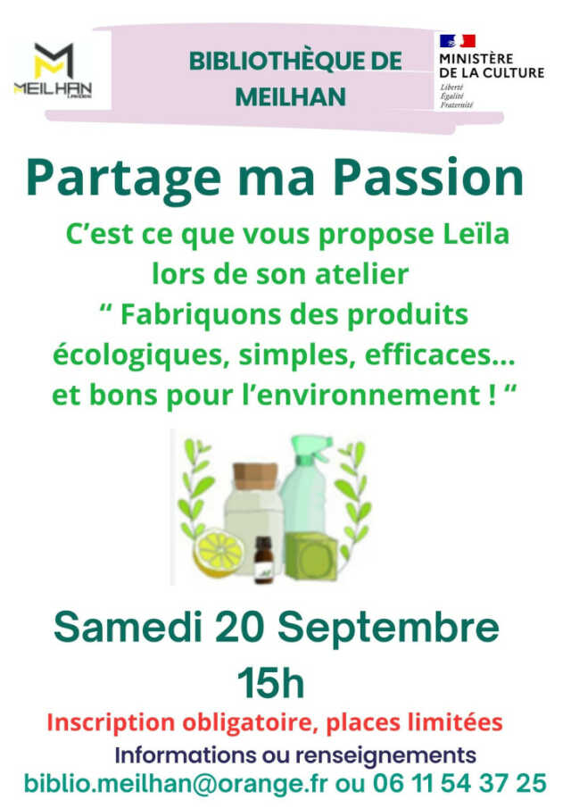 Partage ma passion avec Leïla