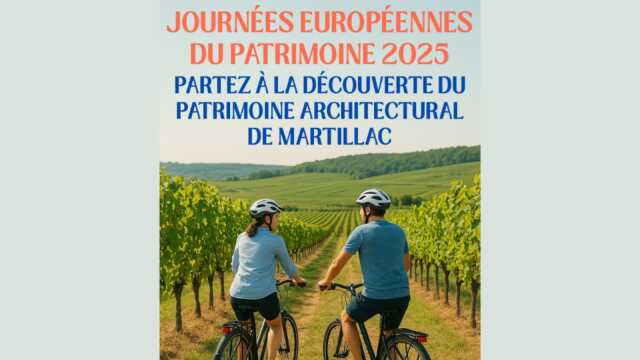 Journées Européennes du Patrimoine - Patrimoine Architectural de Martillac