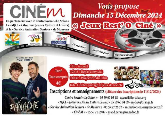 Jeux Rest'o Ciné