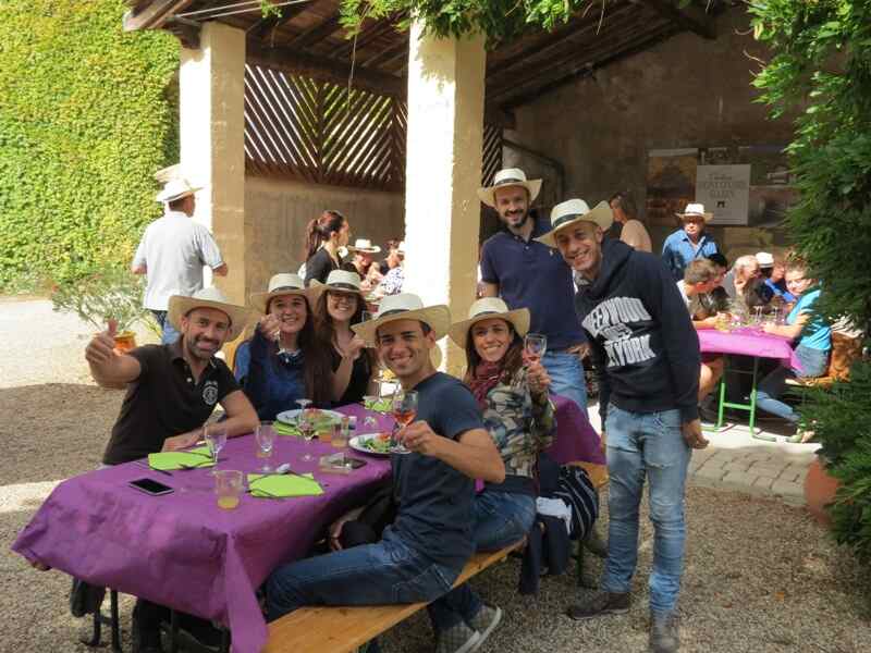 Journée vendanges au château Monconseil Gazin en Blaye Côtes de Bordeaux