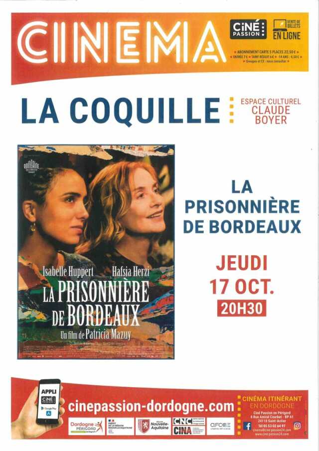 Séance de cinéma : la prisonnière de Bordeaux