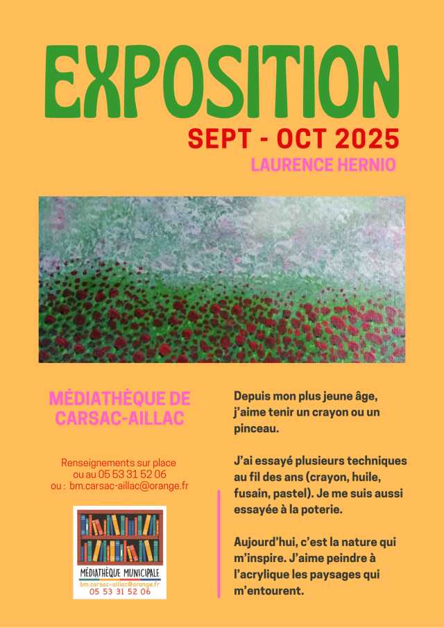 Exposition Laurence Hernio