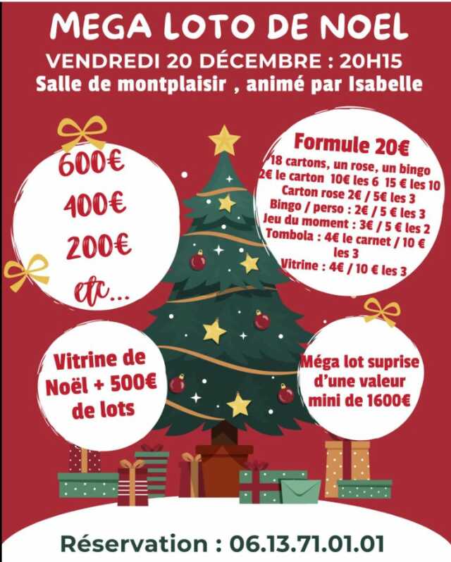 Méga Loto de Noël