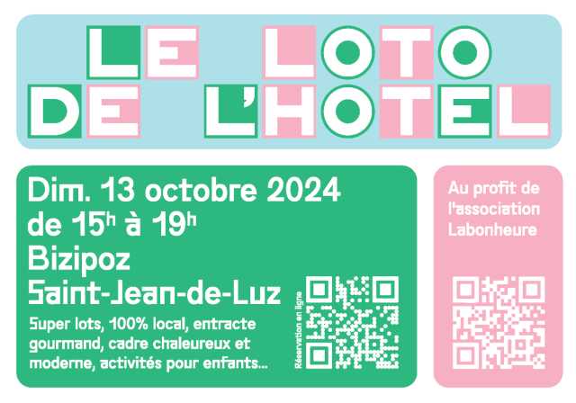 Le Loto de l'hôtel chez Bizipoz