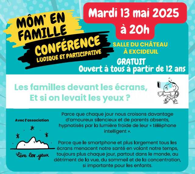 Les familles devant les écrans, et si on levait les yeux ?