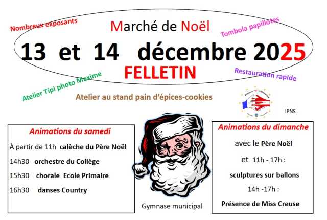 Marché de Noël - Felletin