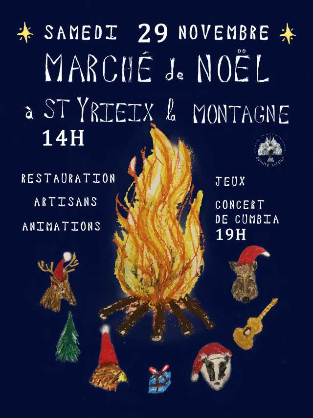 Marché de Noël de Saint Yrieix la Montagne