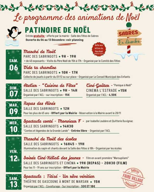 Noël à Sabres