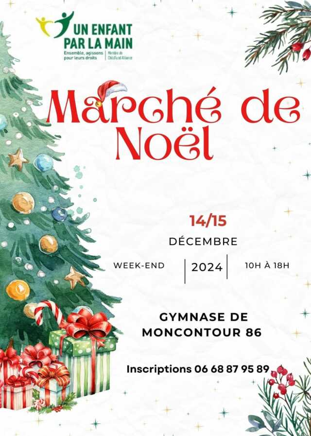 Marché de Noël à Moncontour