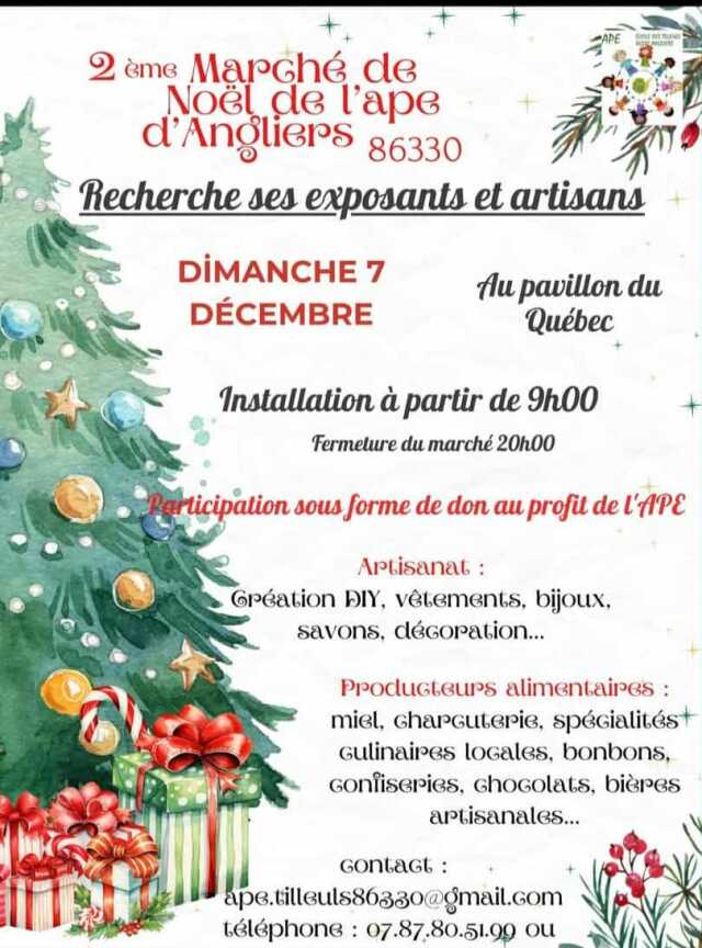 Marché de Noël - Angliers