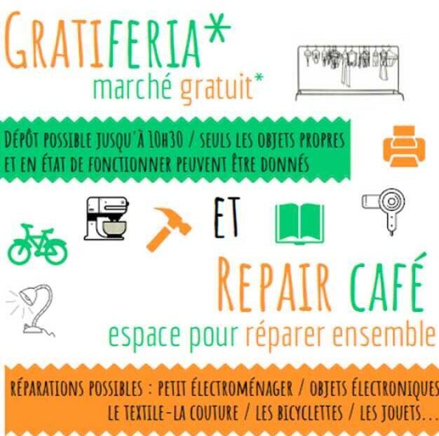 Repair Café et gratiferia