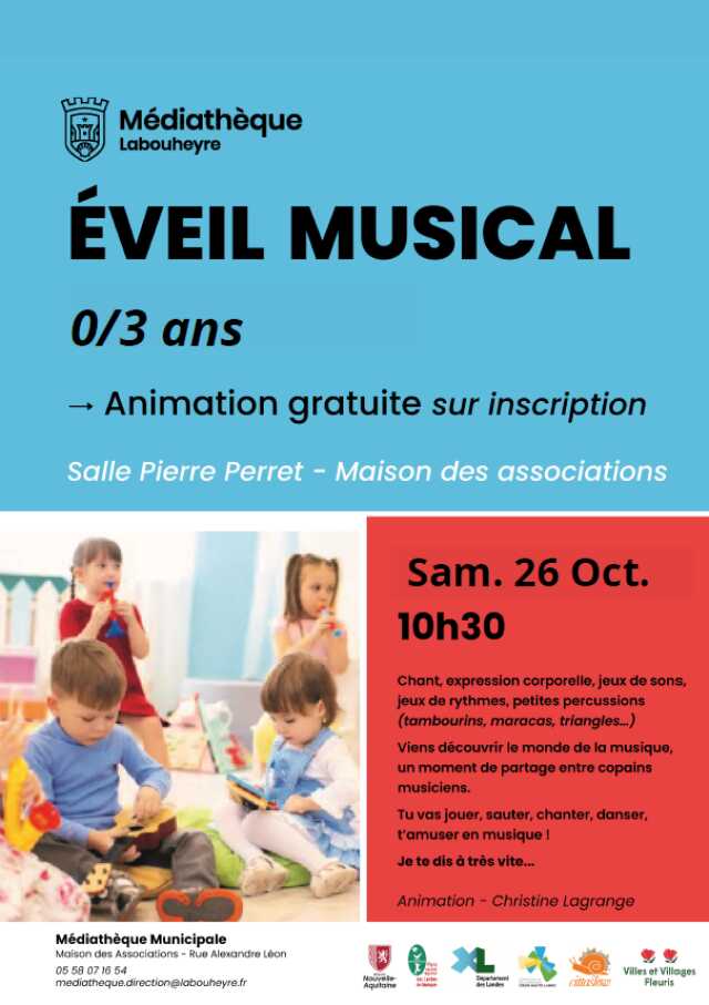 Eveil musical - 0-3 ans