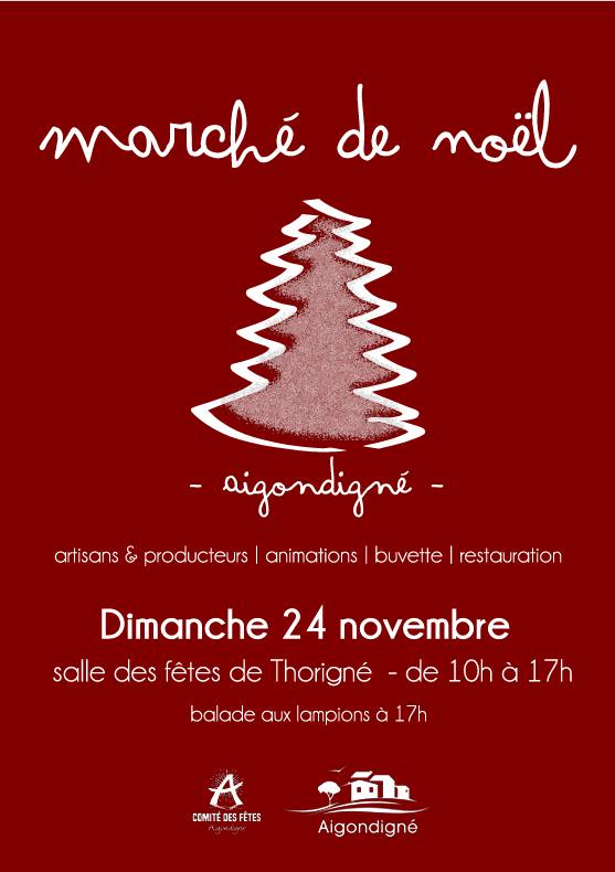 Marché de Noël Aigondigné