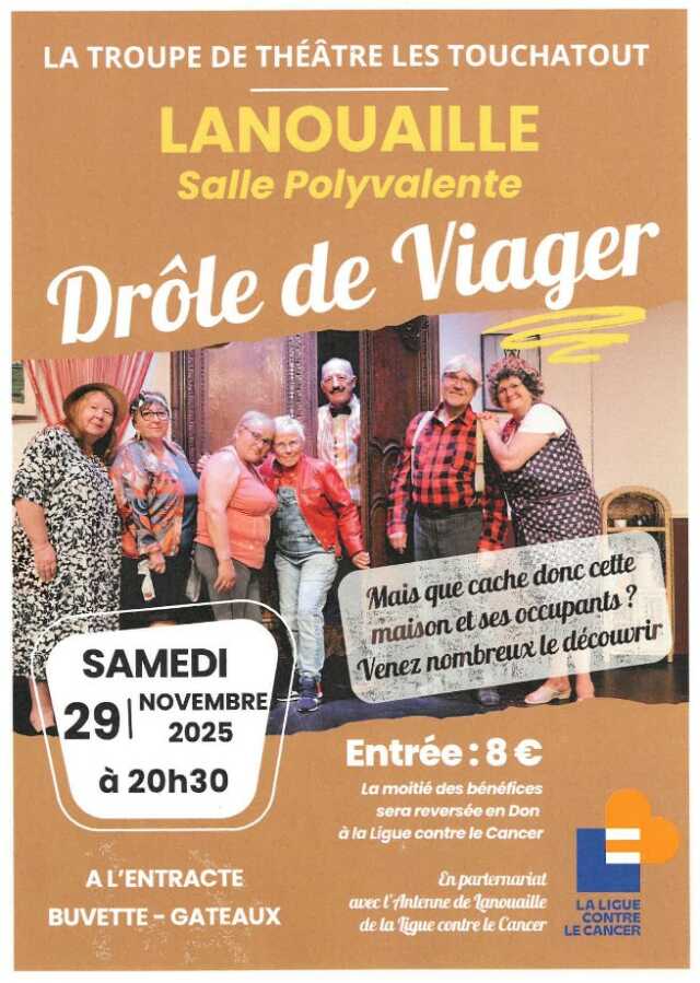 Théâtre  - Drôle de viager