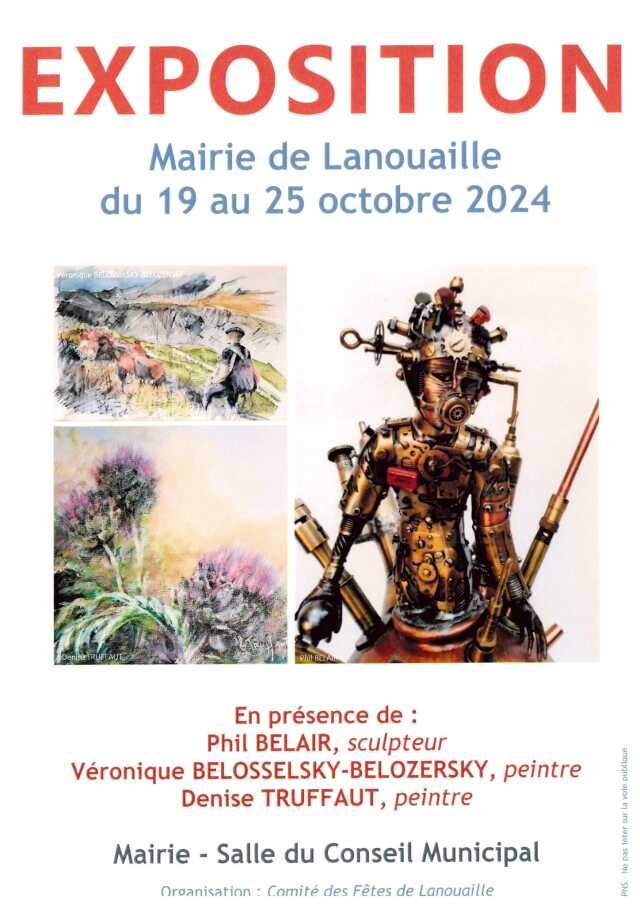 Exposition sculpture et peinture