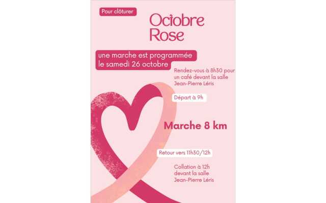 Marche Octobre Rose