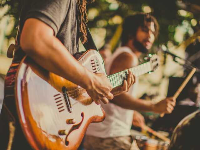 Concert à la guinguette de Mazion