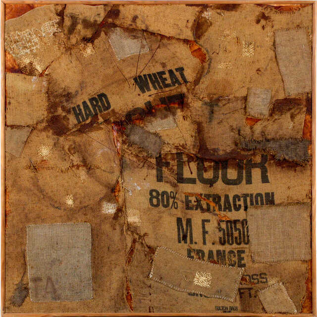 Exposition : Accrochage : Pierre Babin (1913-2006), collages au musée Bernard d’Agesci à Niort