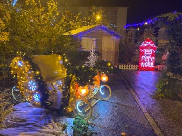 Illuminations de Noël au Palais Sur Vienne