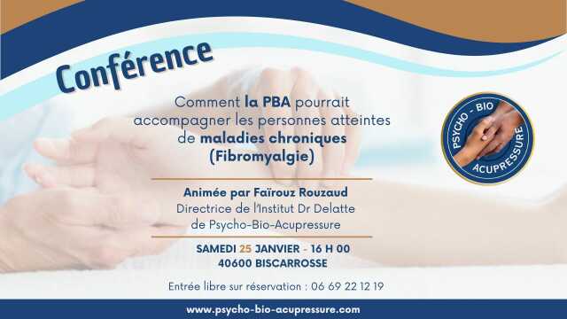 Conférence : Psycho-Bio-Acupressure et Fibromyalgie