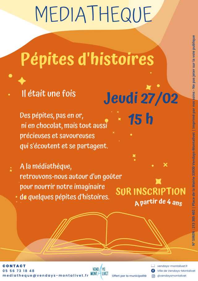 Pépites d'histoires