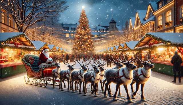 Marché de noël de Saint-Morillon