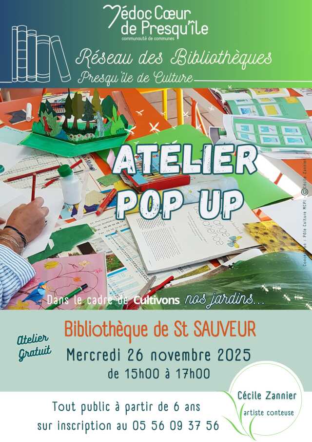 Atelier pop-up