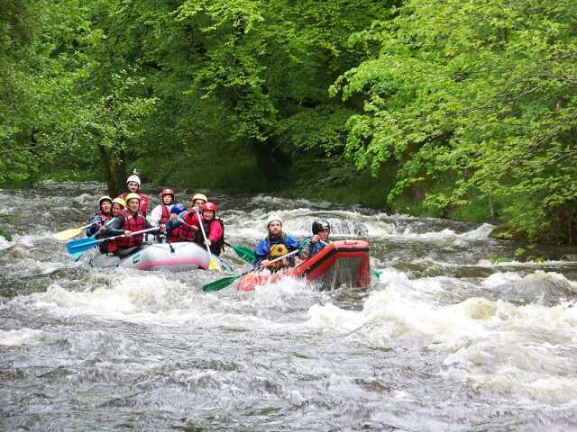 Descente en Rafting