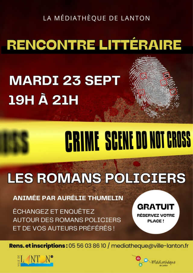 Rencontre littéraire : les romans policiers