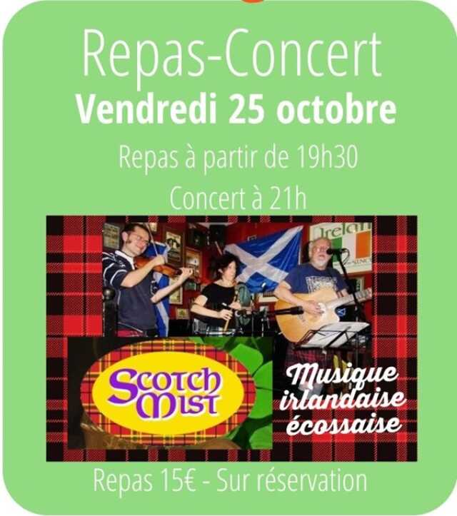 Repas-concert Scotchmist