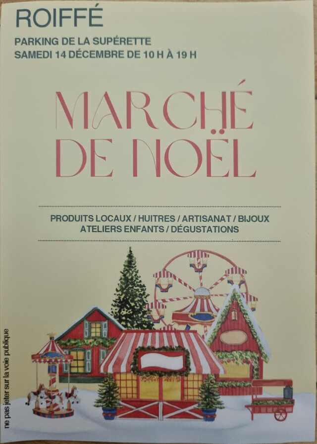 Marché de Noël à Roiffé