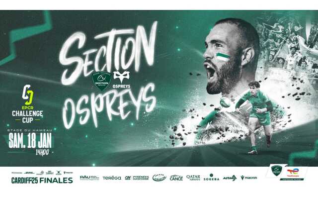 Rugby - EPCR Challenge Cup:  Section vs Ospreys