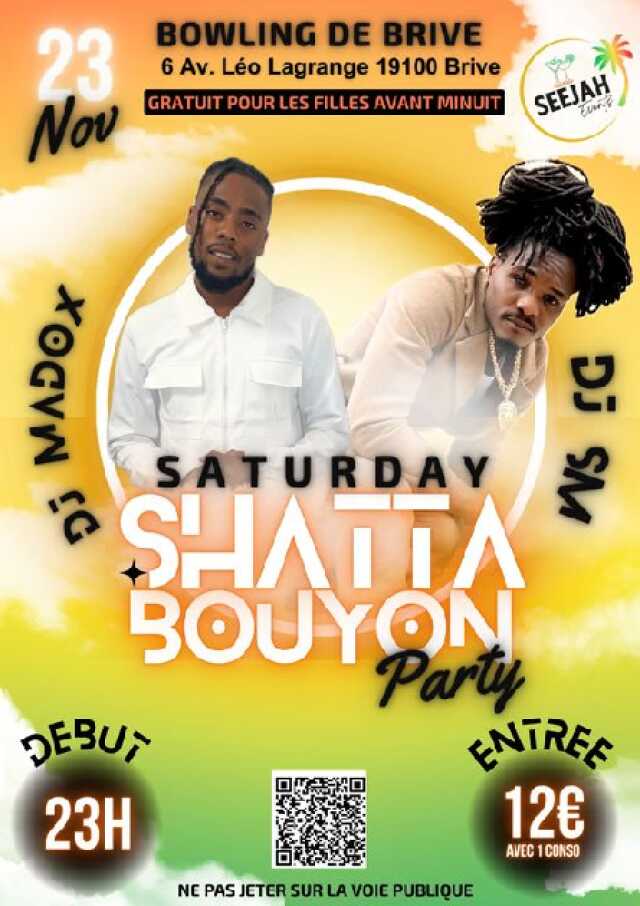 Soirée Shatta Bouyon Party