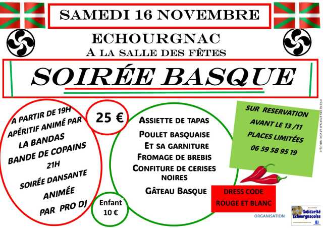 Soirée basque